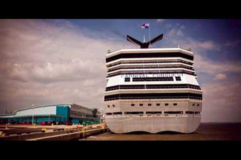 Bayport Cruise Terminal berth.